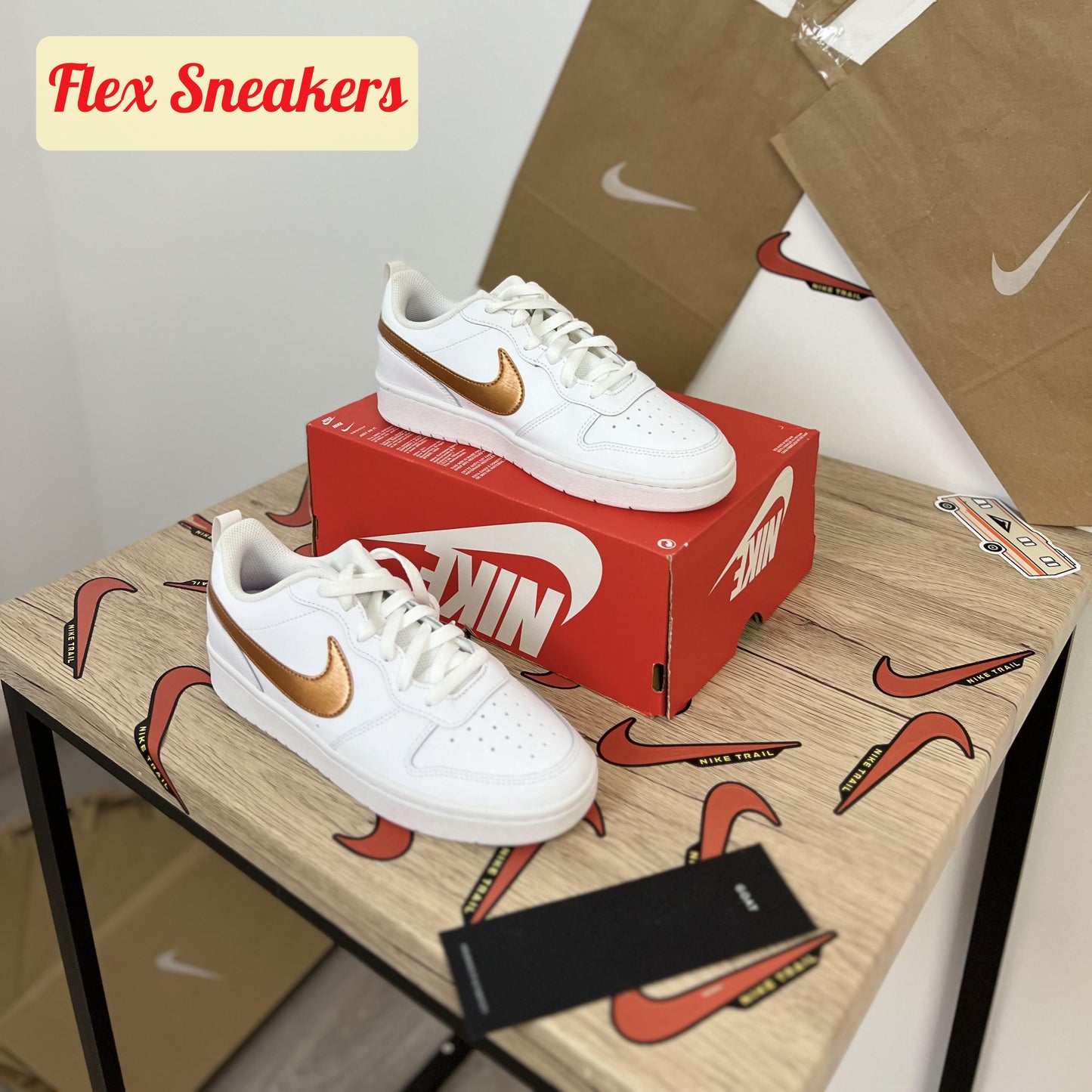 Court Borough Low 2 SE (GS) White/Copper