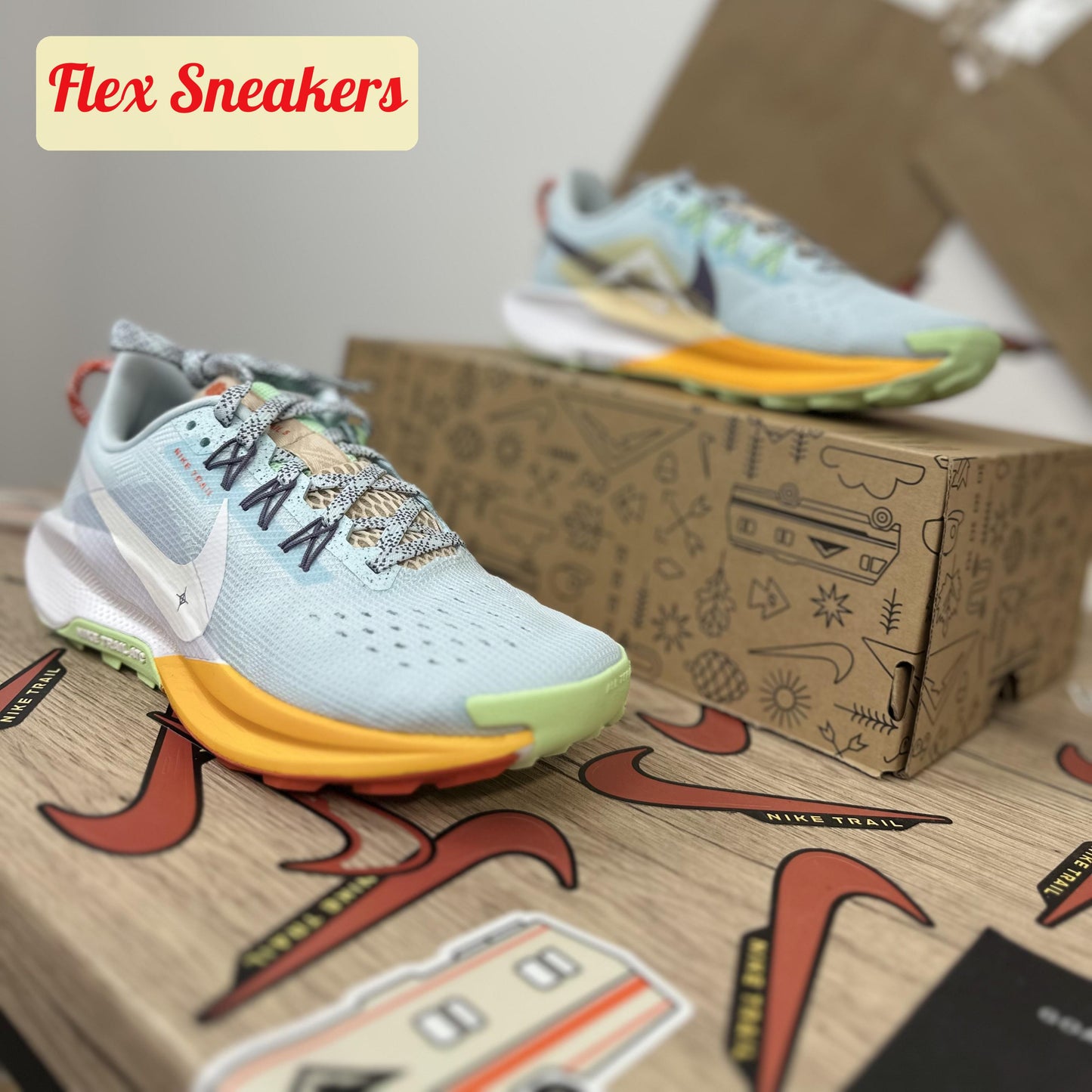 ReactX Pegasus Trail 5 Blue/White