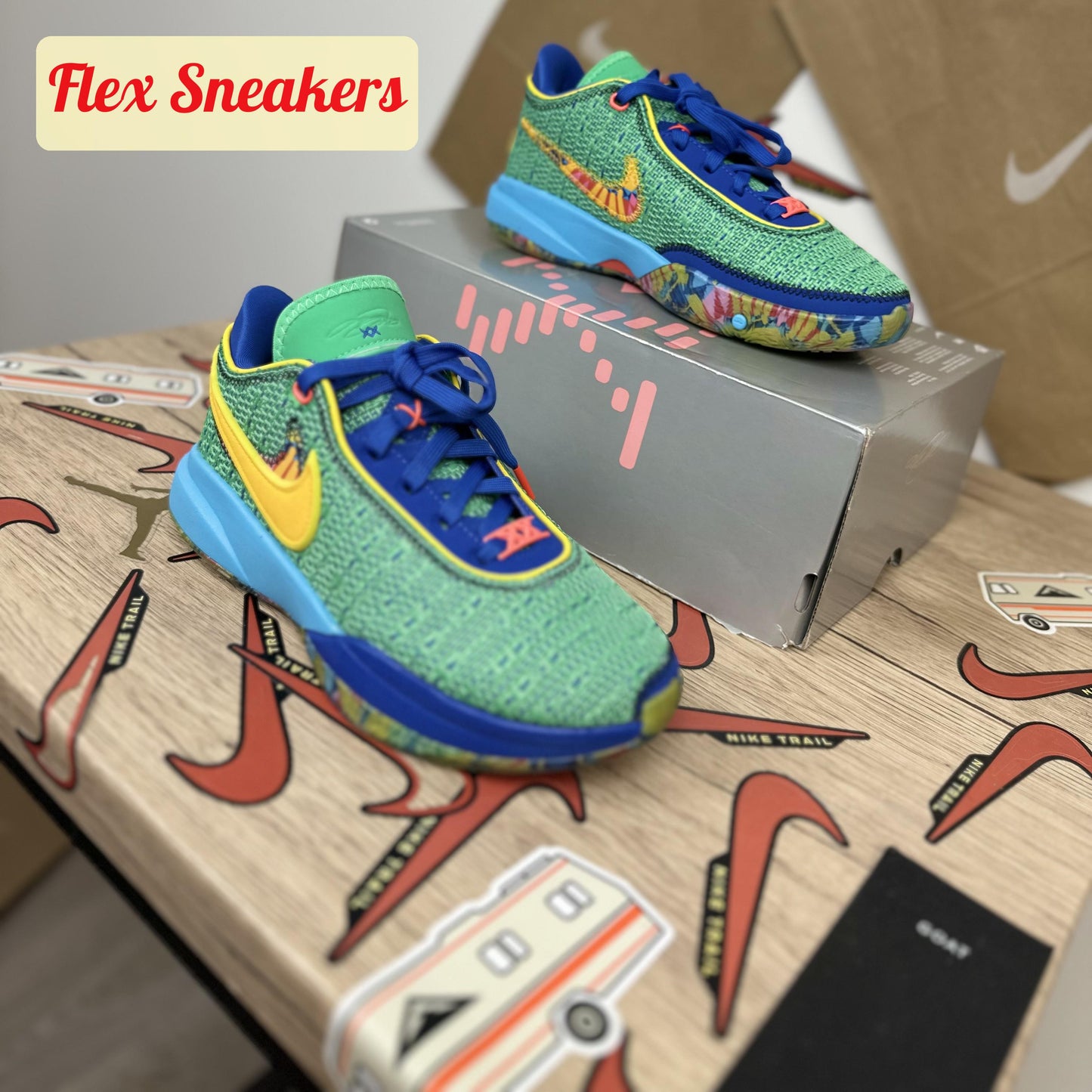 LeBron XX SE (GS) Electric-Algae