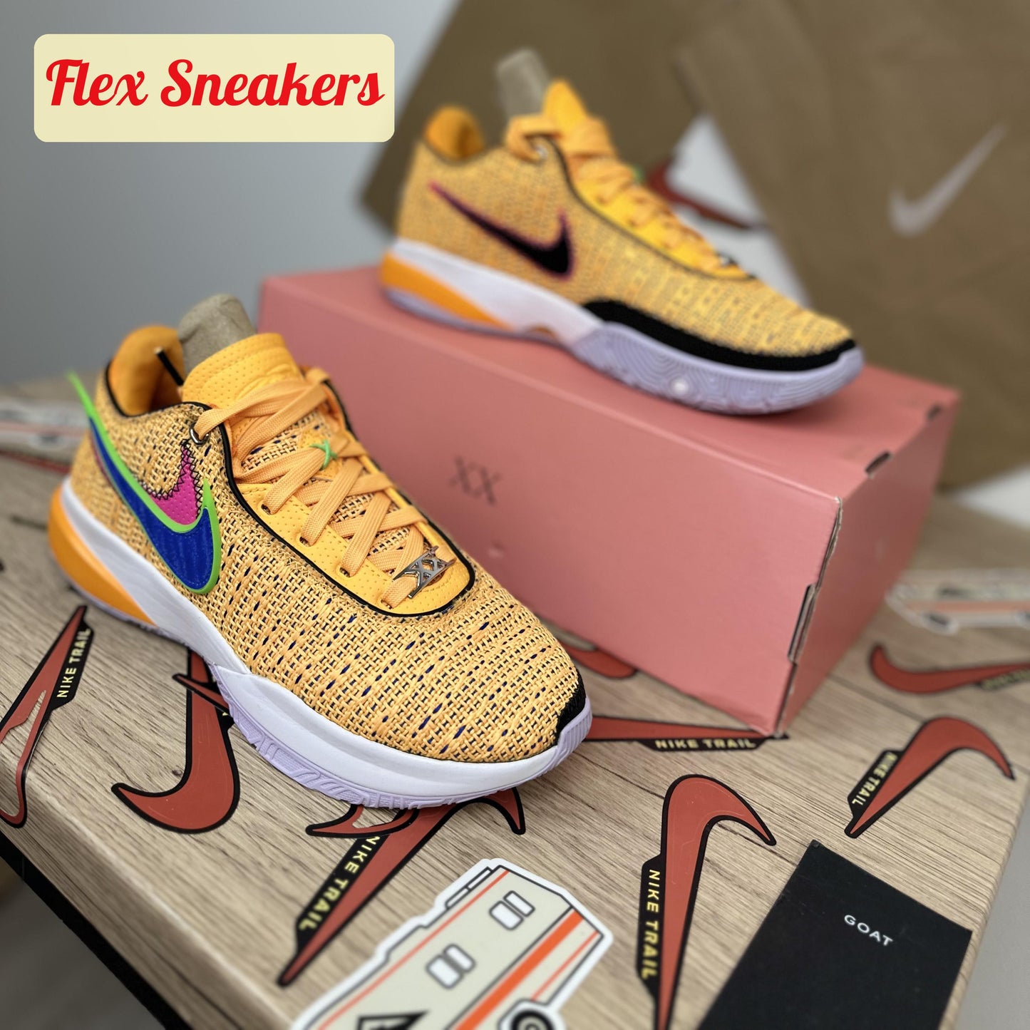 LeBron XX Laser-Orange
