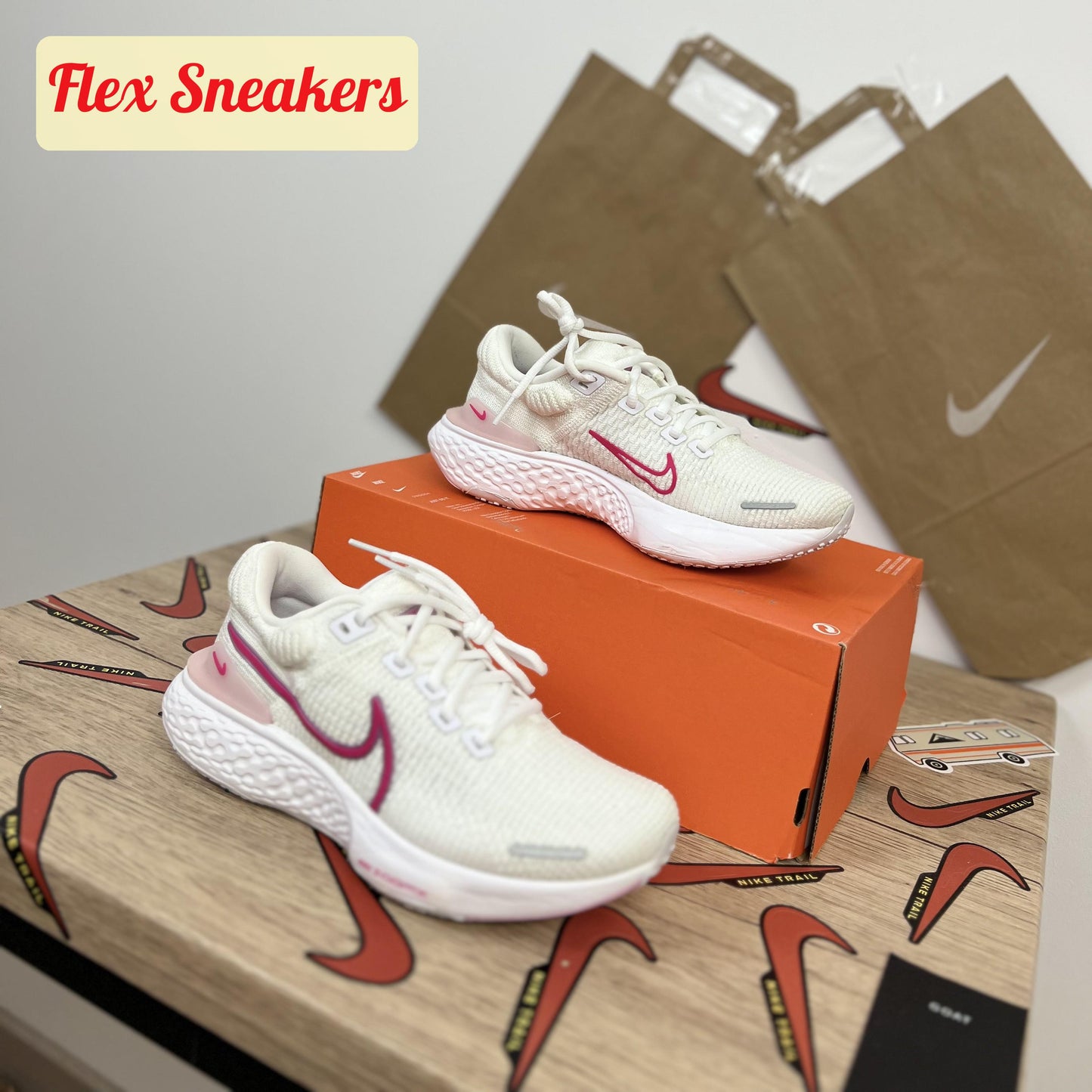 ZoomX Invincible Run FK 2 White/Pink