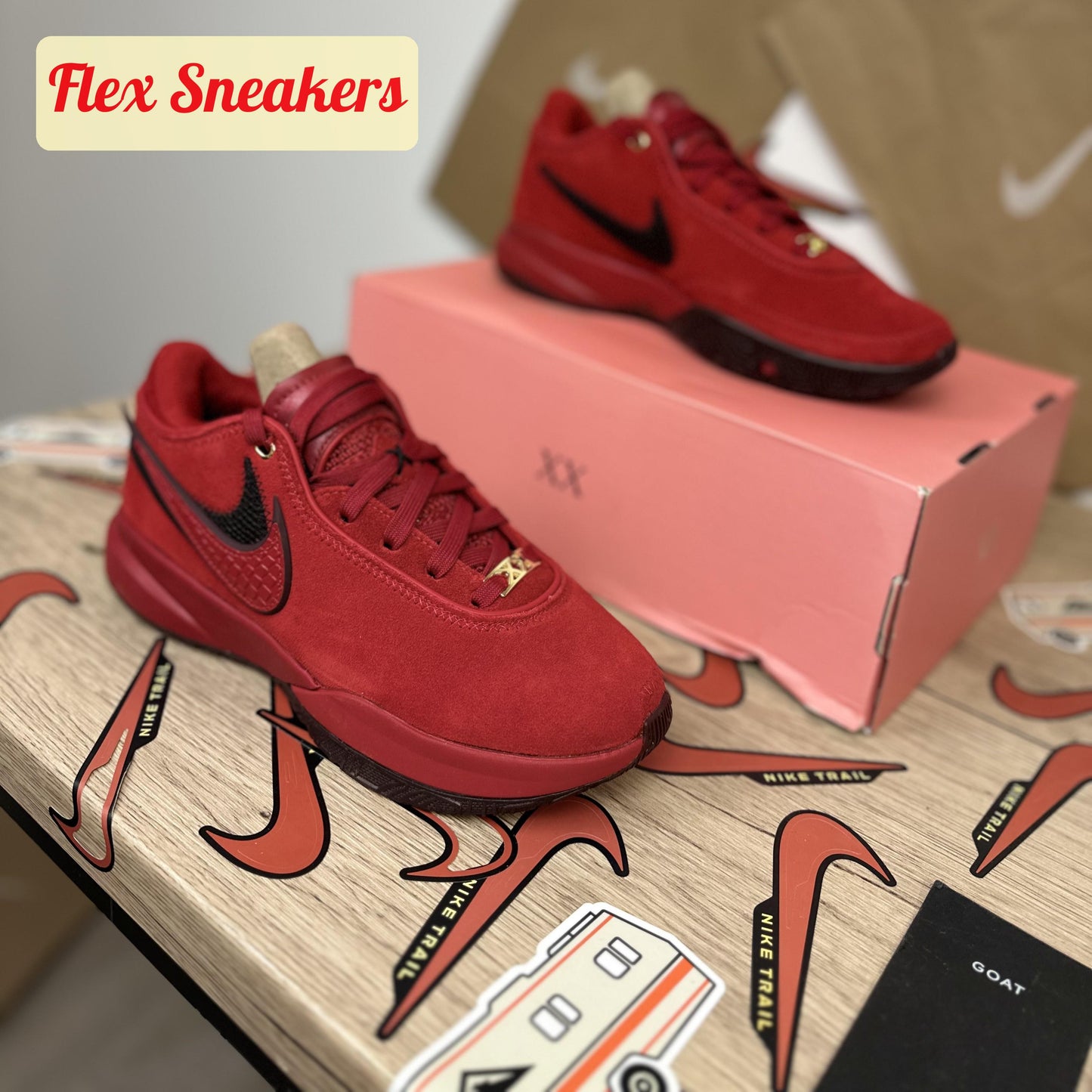 LeBron XX University-Red