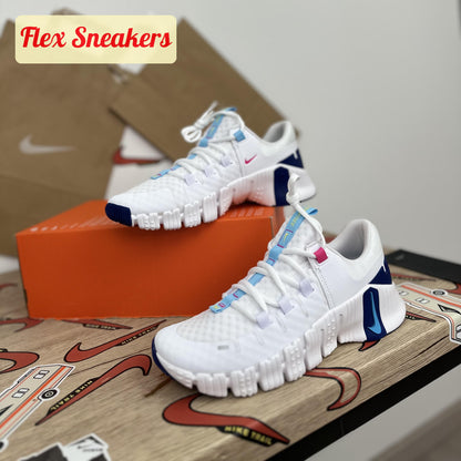 W Free Metcon 5 White/Blue