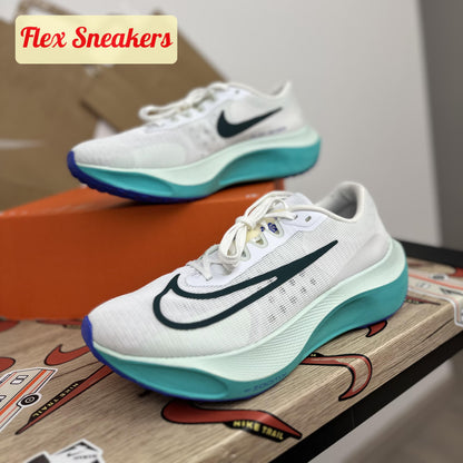 Zoom Fly 5 White/Barely-Green