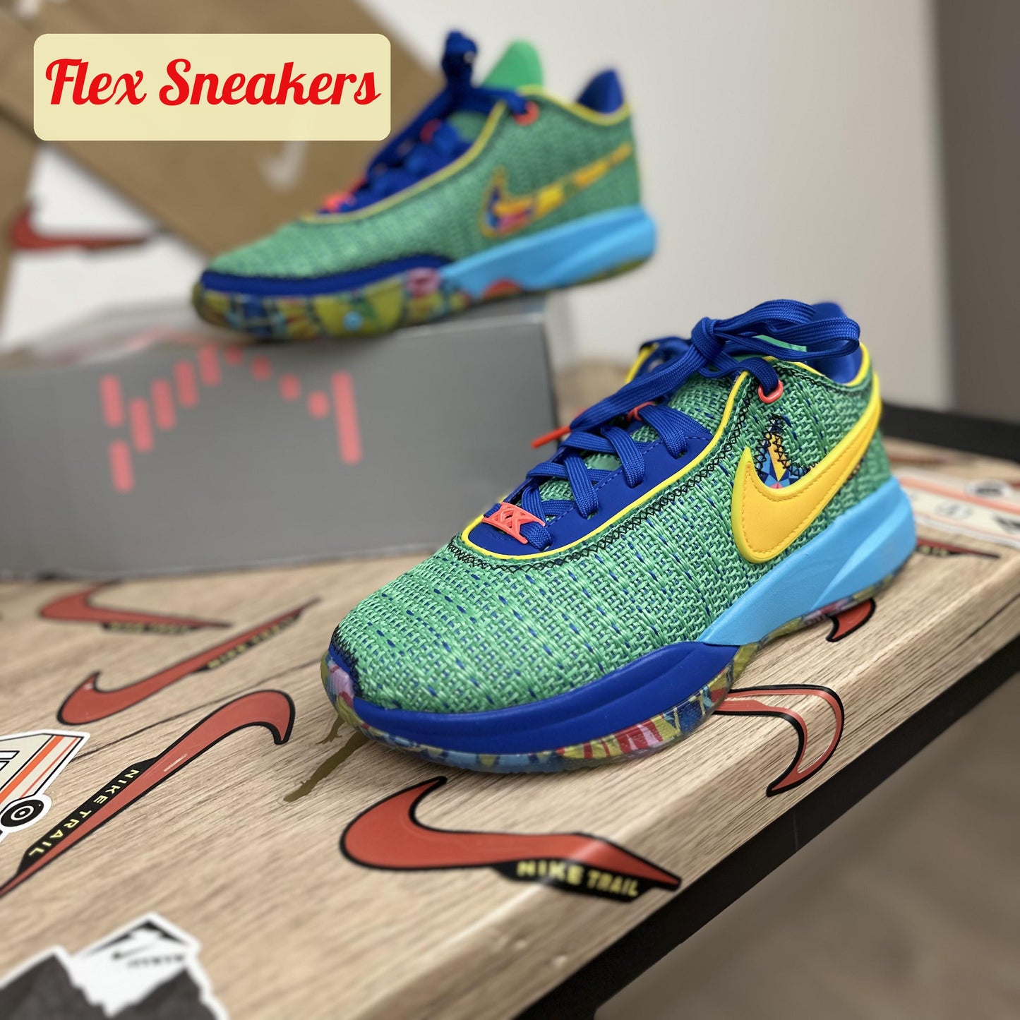 LeBron XX SE (GS) Electric-Algae