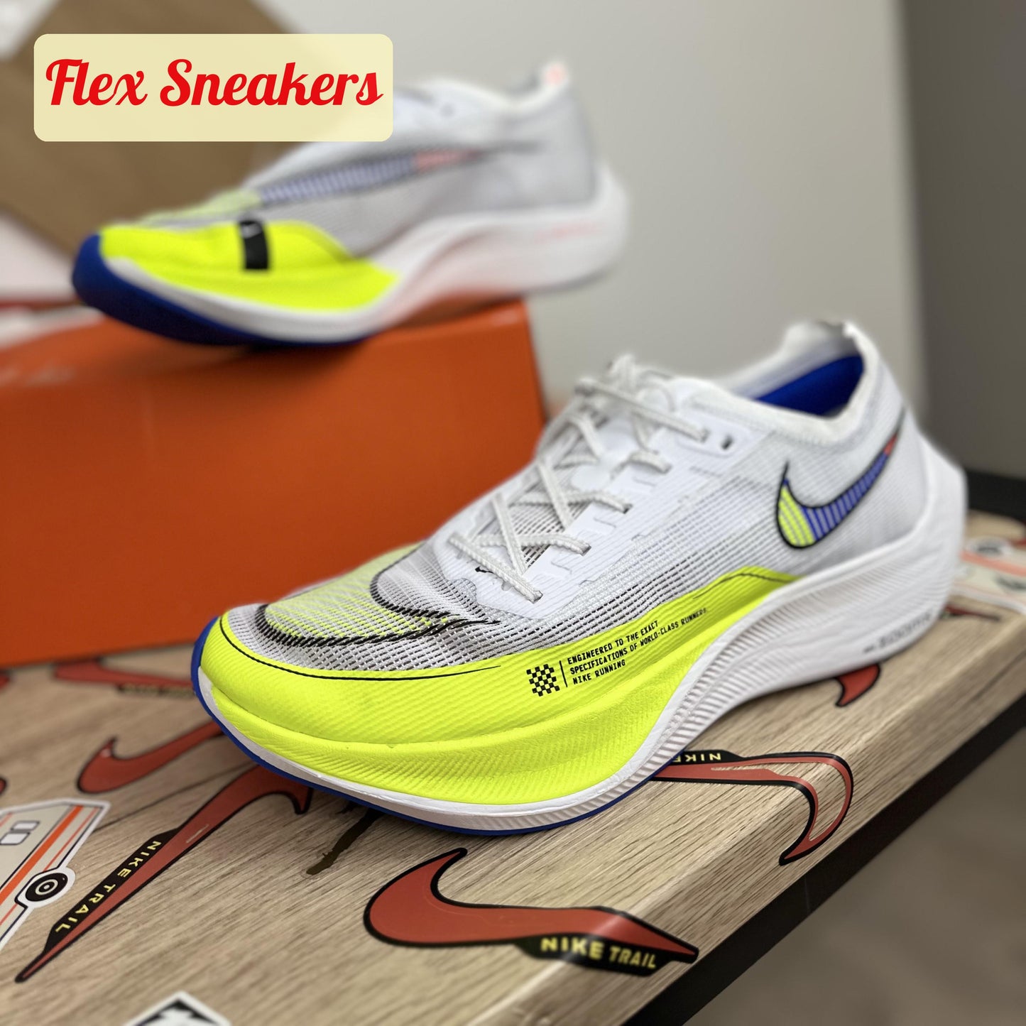 ZoomX Vaporfly Next% 2 White/Yellow