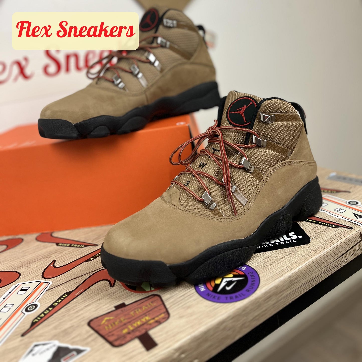 Jordan Winterized 6 Rings Brown
