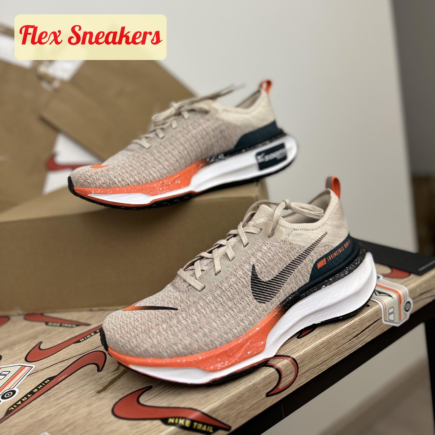 ZoomX Invincible Run FK3 Oatmeal
