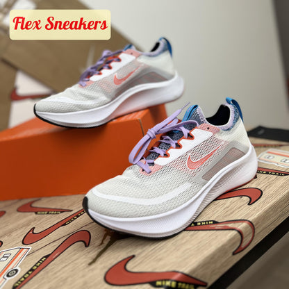 W Zoom Fly 4 White/Orange-Lilac