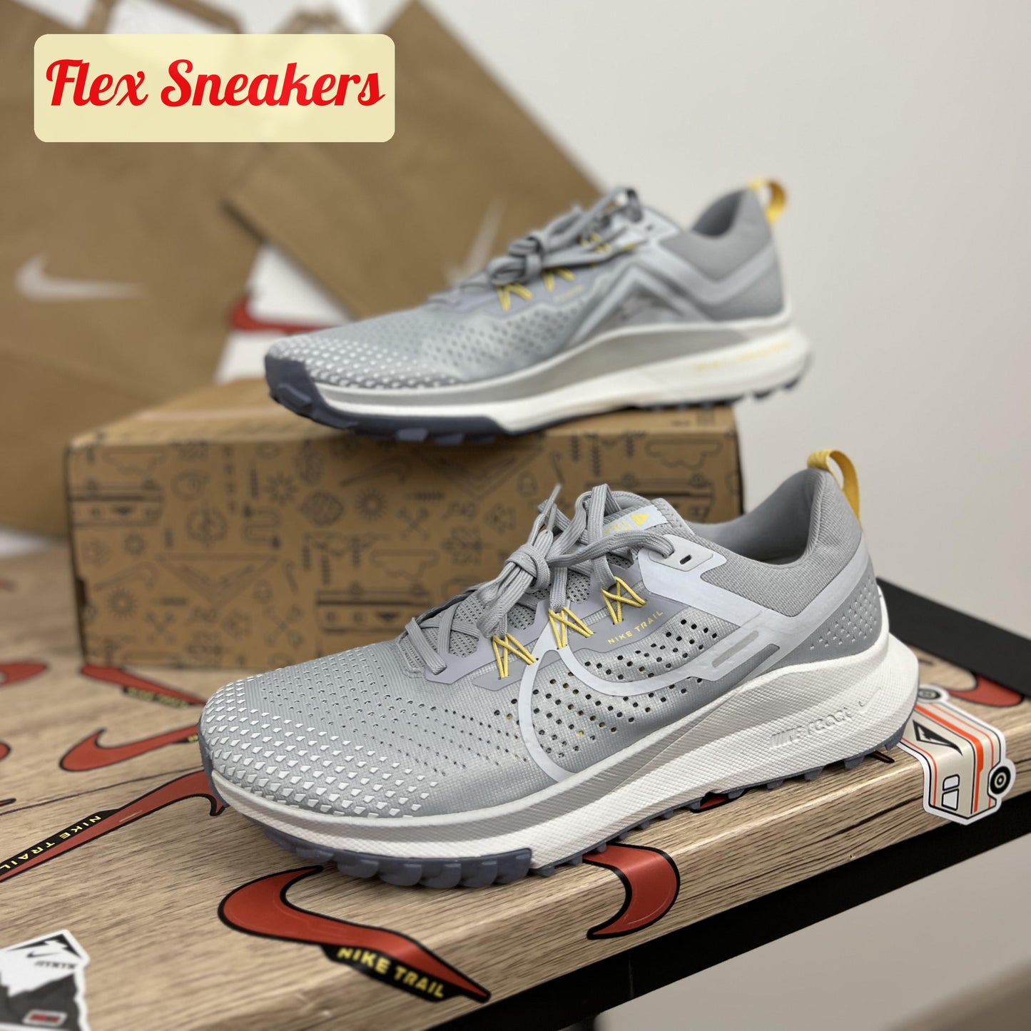 React Pegasus Trail 4 Wolf-Grey