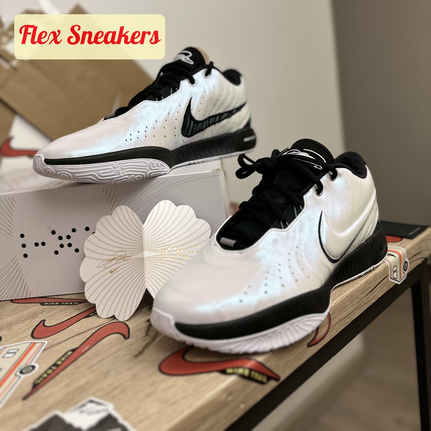 LeBron XXI White/Black-Bicoastal