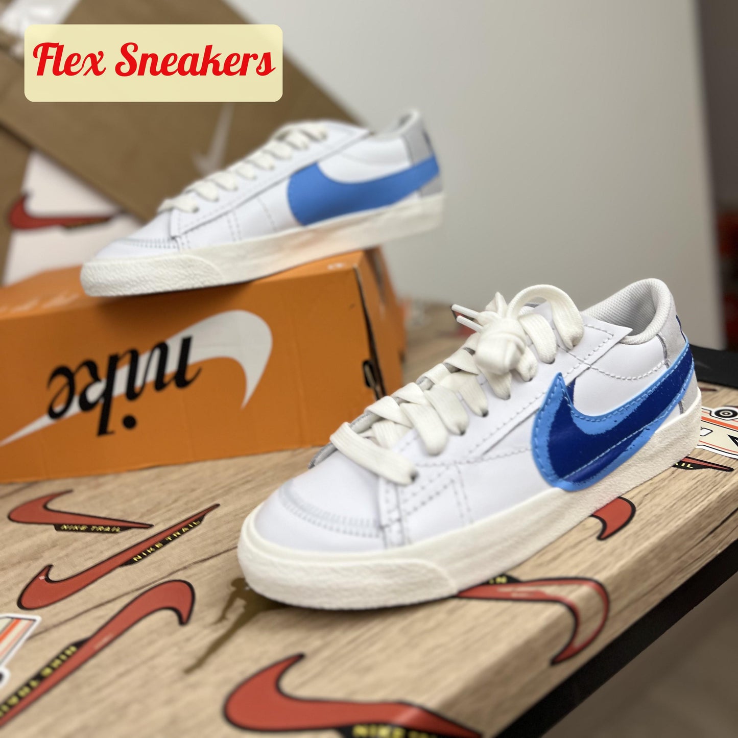 Blazer Low '77 Jumbo White/University-Blue