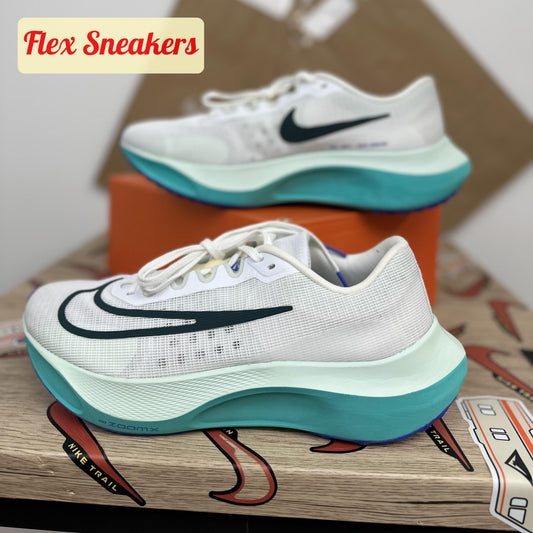 Zoom Fly 5 White/Barely-Green