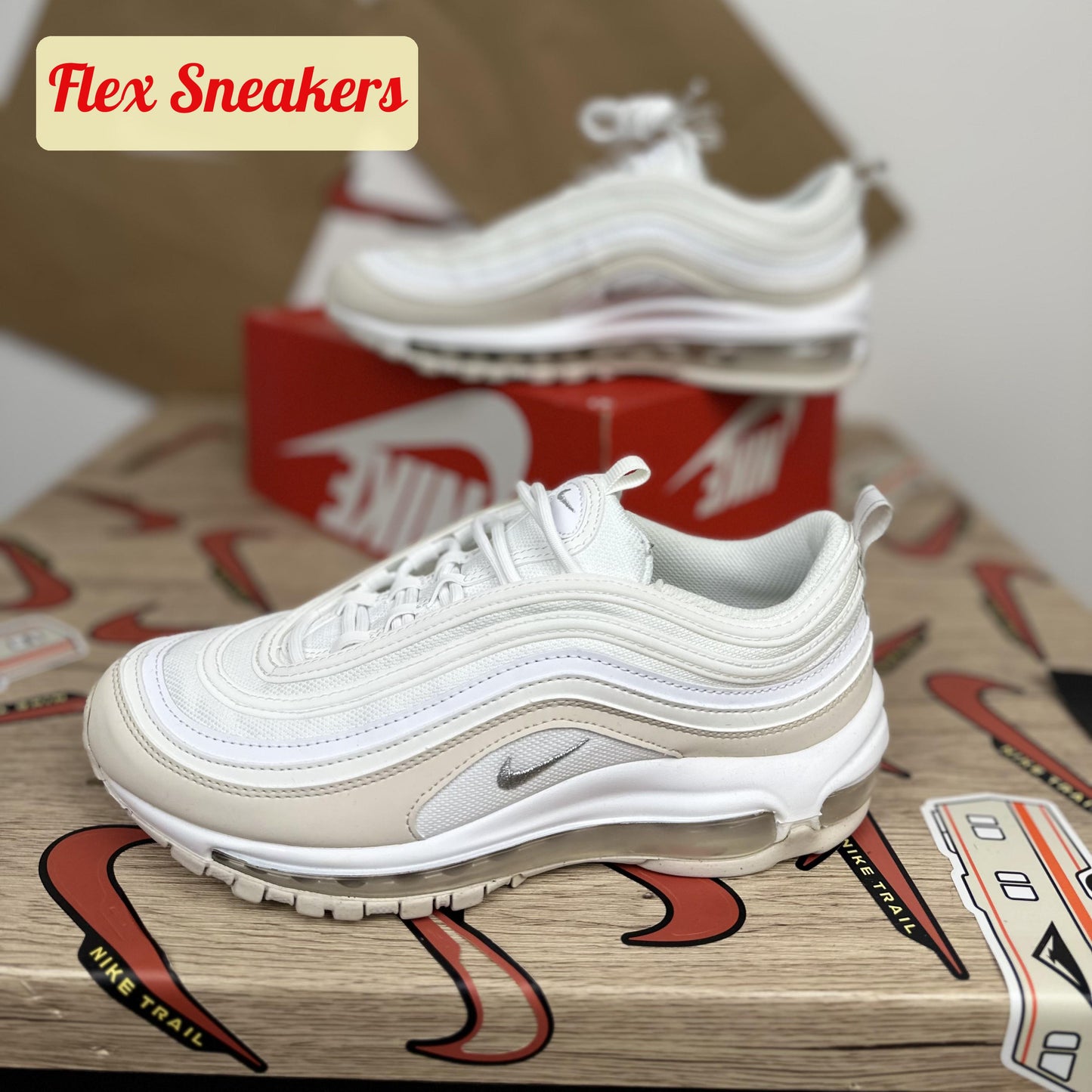 Air Max 97 (GS) Summit-White