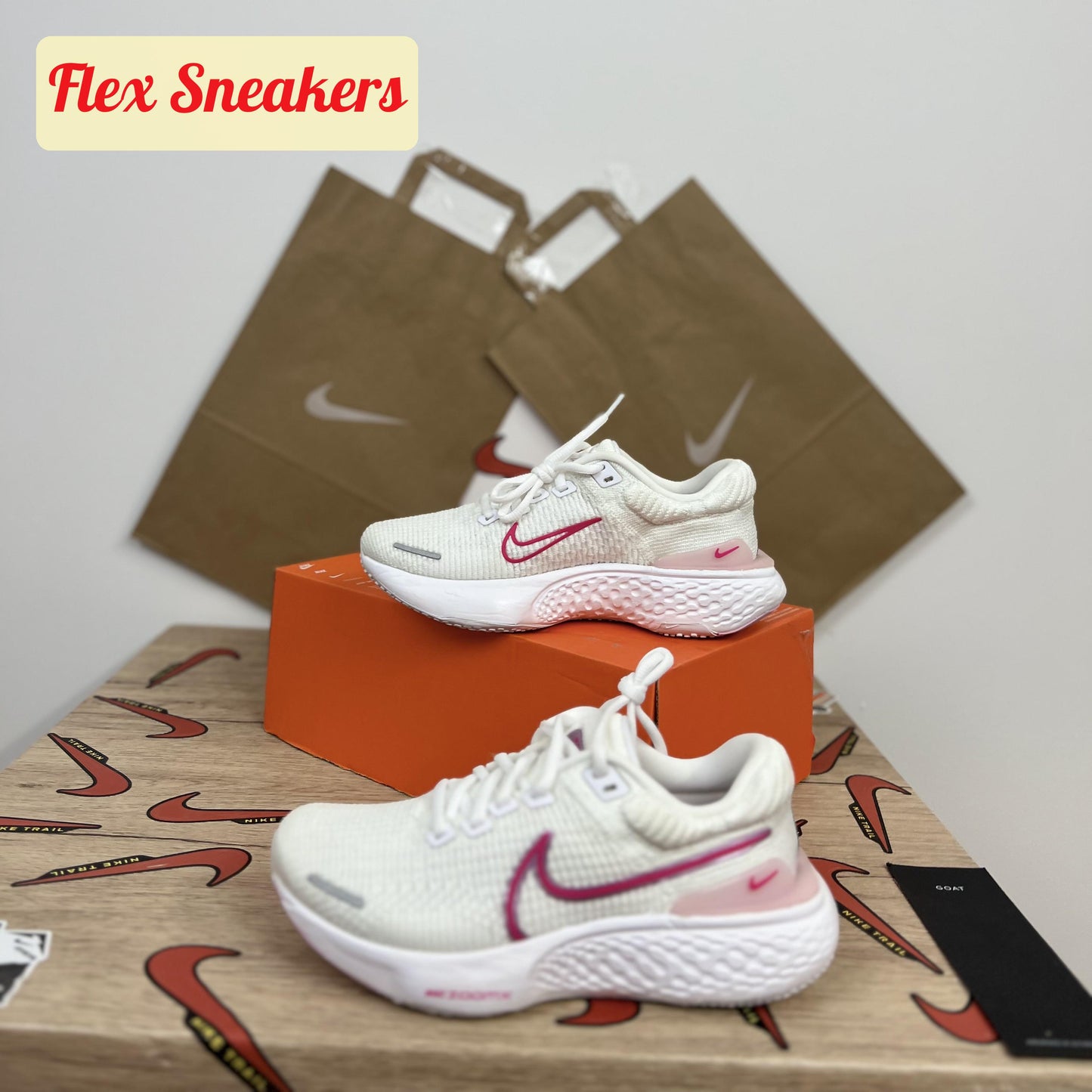 ZoomX Invincible Run FK 2 White/Pink