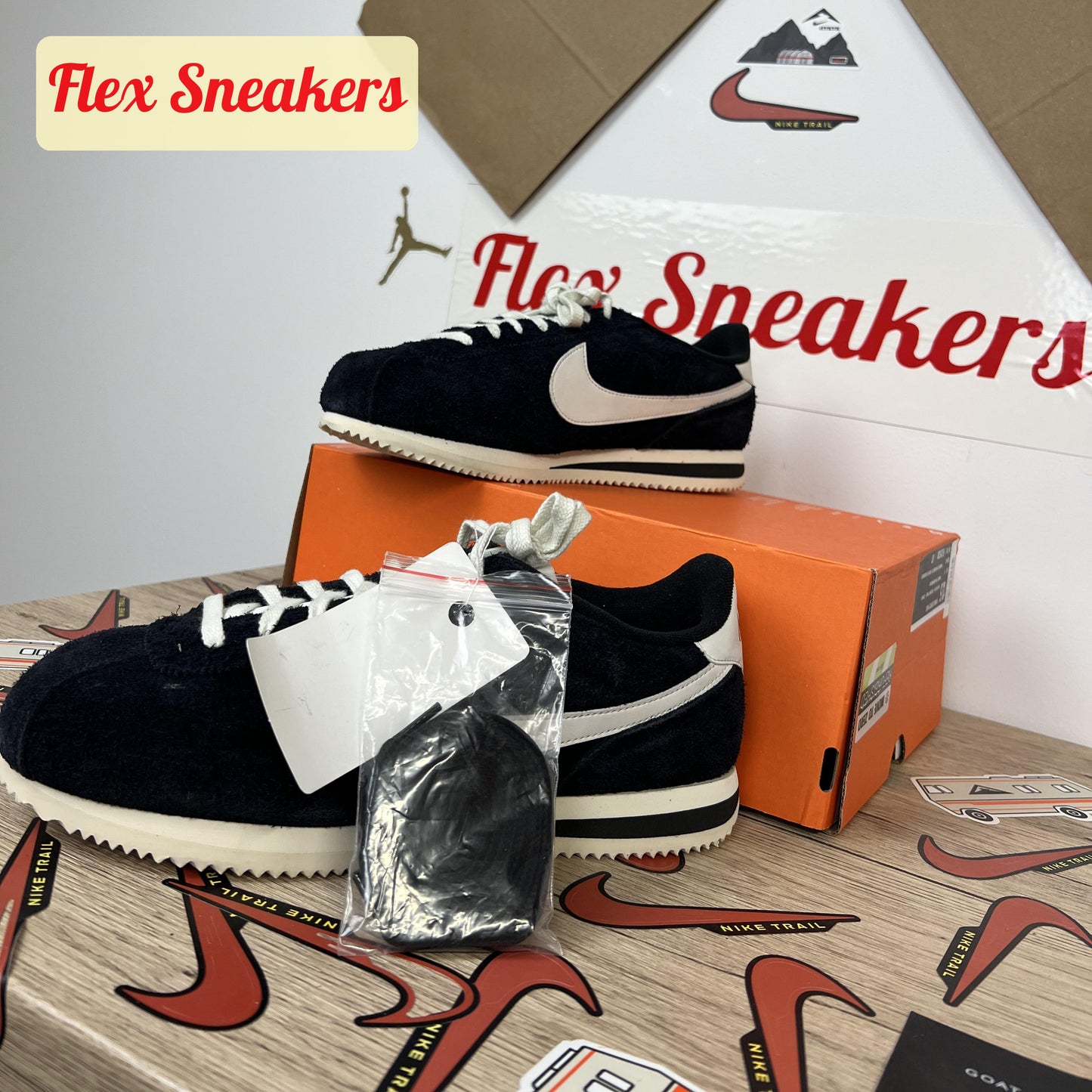 Cortez Vintage Black/White