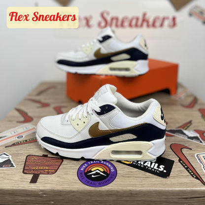 Air Max 90 NN White/Metalic-Gold