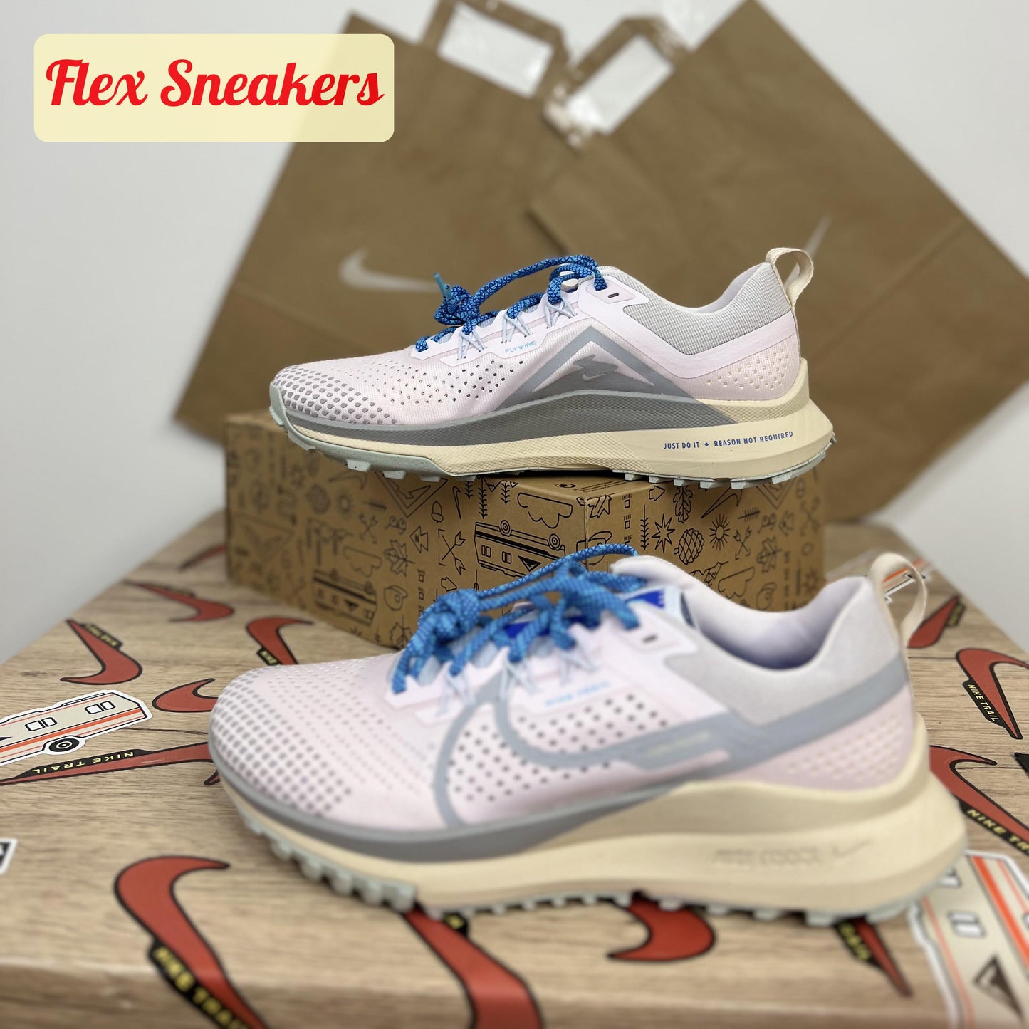 React Pegasus Trail 4 Pearl-Pink