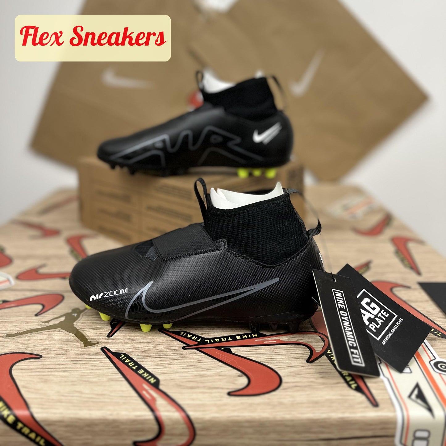 JR Zoom Superfly 9 Academy AG Black