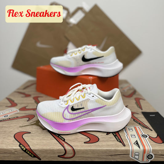Zoom Fly 5 White/Rush-Fuchsia