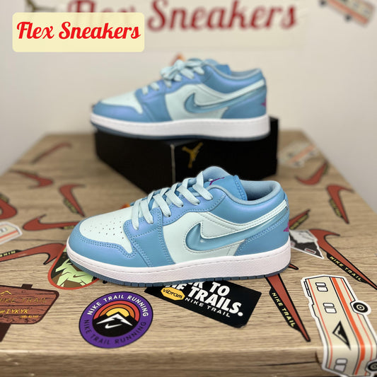 Air Jordan 1 Low SE (GS) Aquarius-Blue