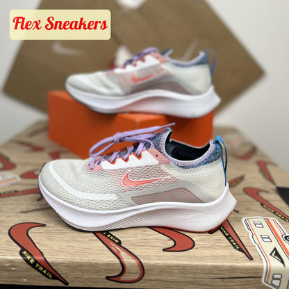 W Zoom Fly 4 White/Orange-Lilac