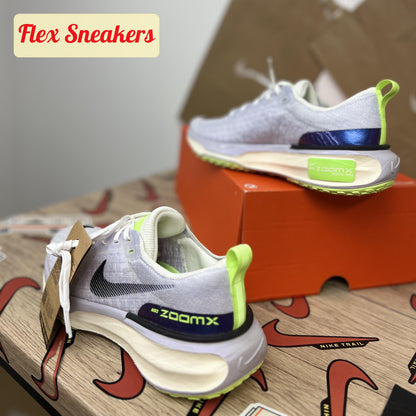 W ZoomX Invincible Run FK 3 White/Blue-Tint