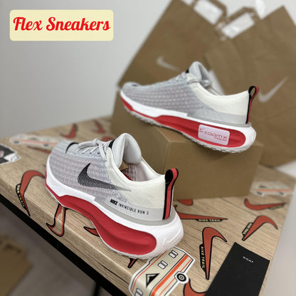 ZoomX Invincible Run FK 3 White/Red