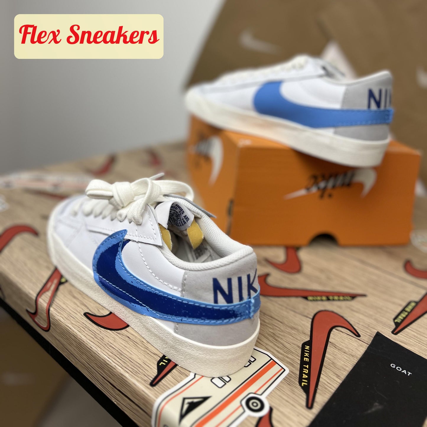 Blazer Low '77 Jumbo White/University-Blue