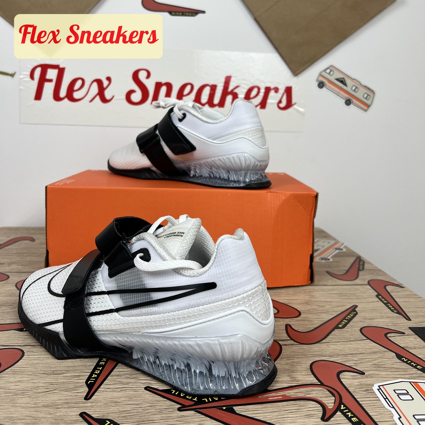 Romaleos 4 White/Black