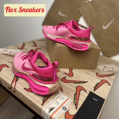 W ZoomX Invincible Run FK 3 Fierce-Pink
