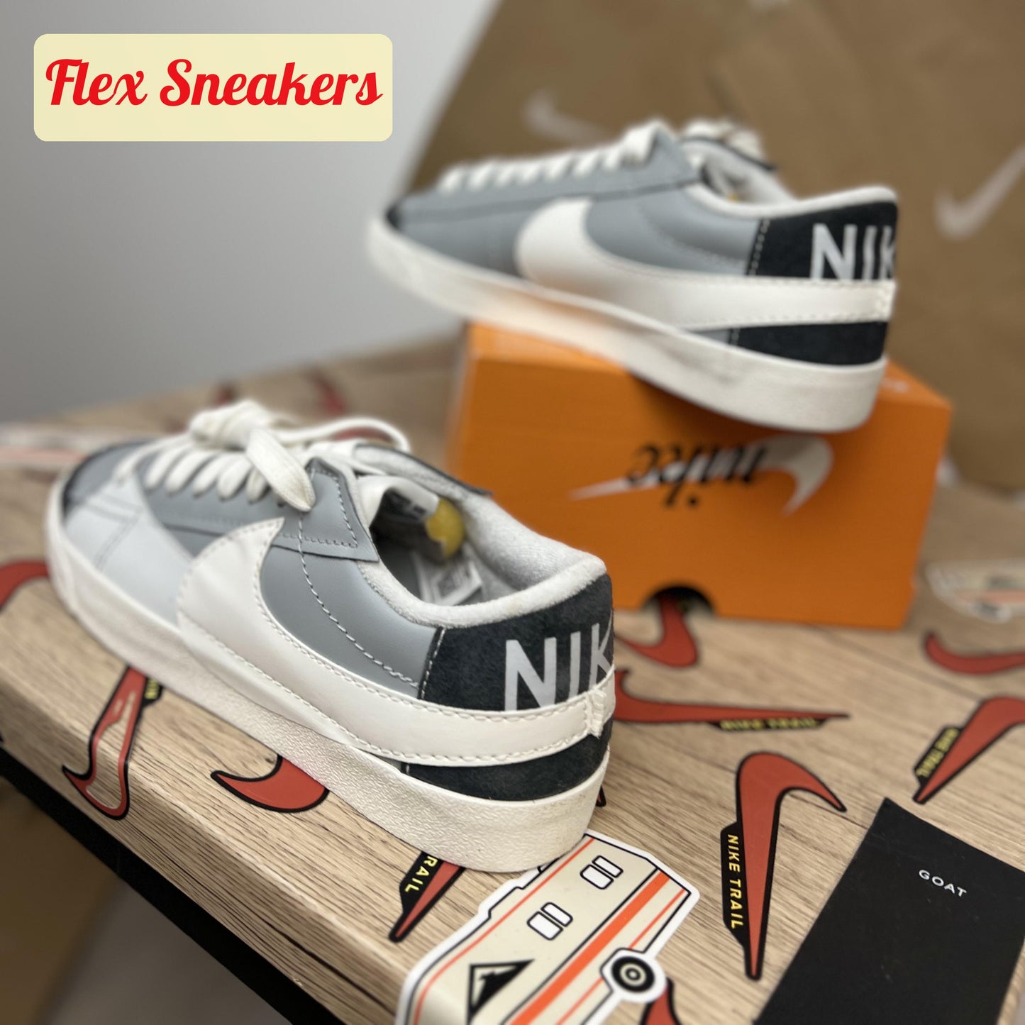 Blazer Low '77 Jumbo SE Smoke-Grey