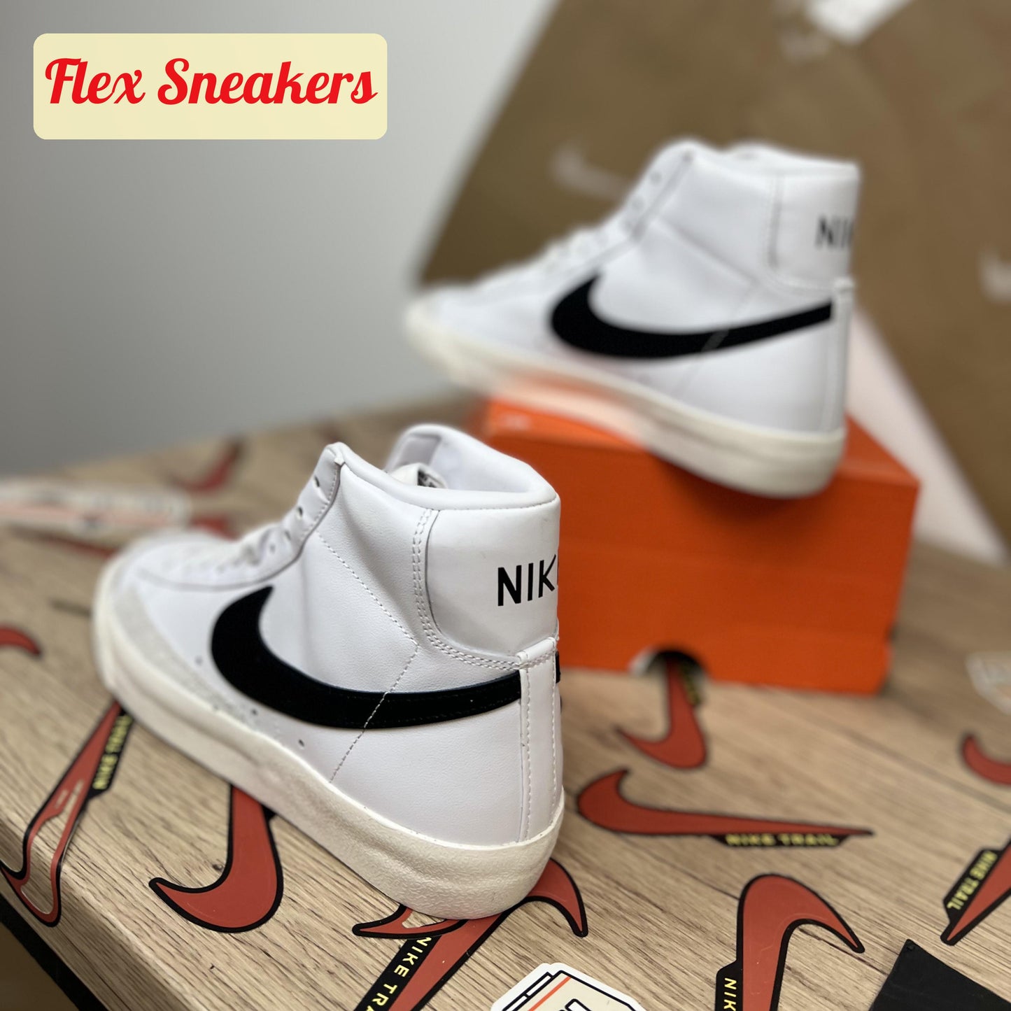W Blazer Mid '77 White