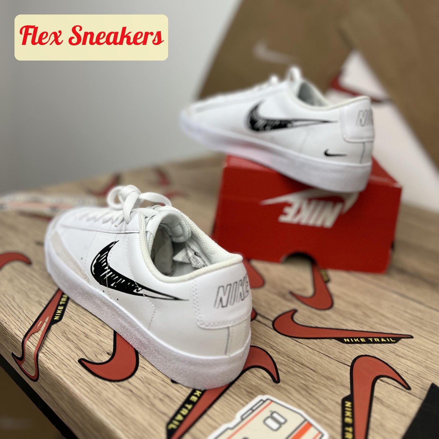 Blazer Low '77 GS White/Black