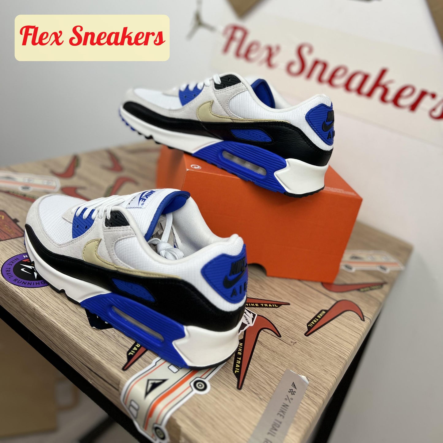 Air Max 90 NN White/Metalic-Gold