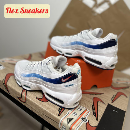 Air Max 95 White/Red/Blue