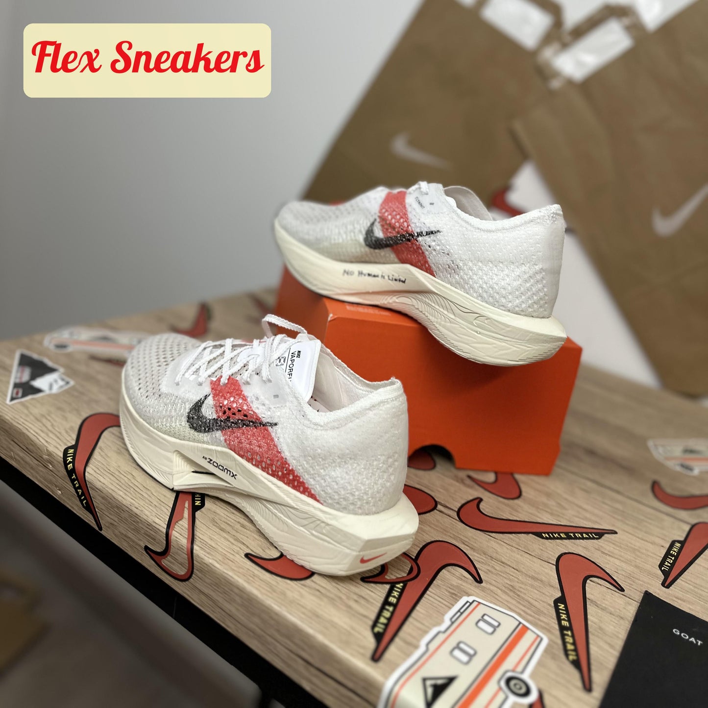 ZoomX Vaporfly Next% 3 EK White/Red