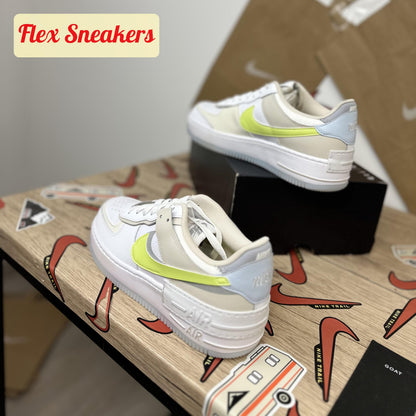 W Air Force 1 Shadow White/Lemon-Twist