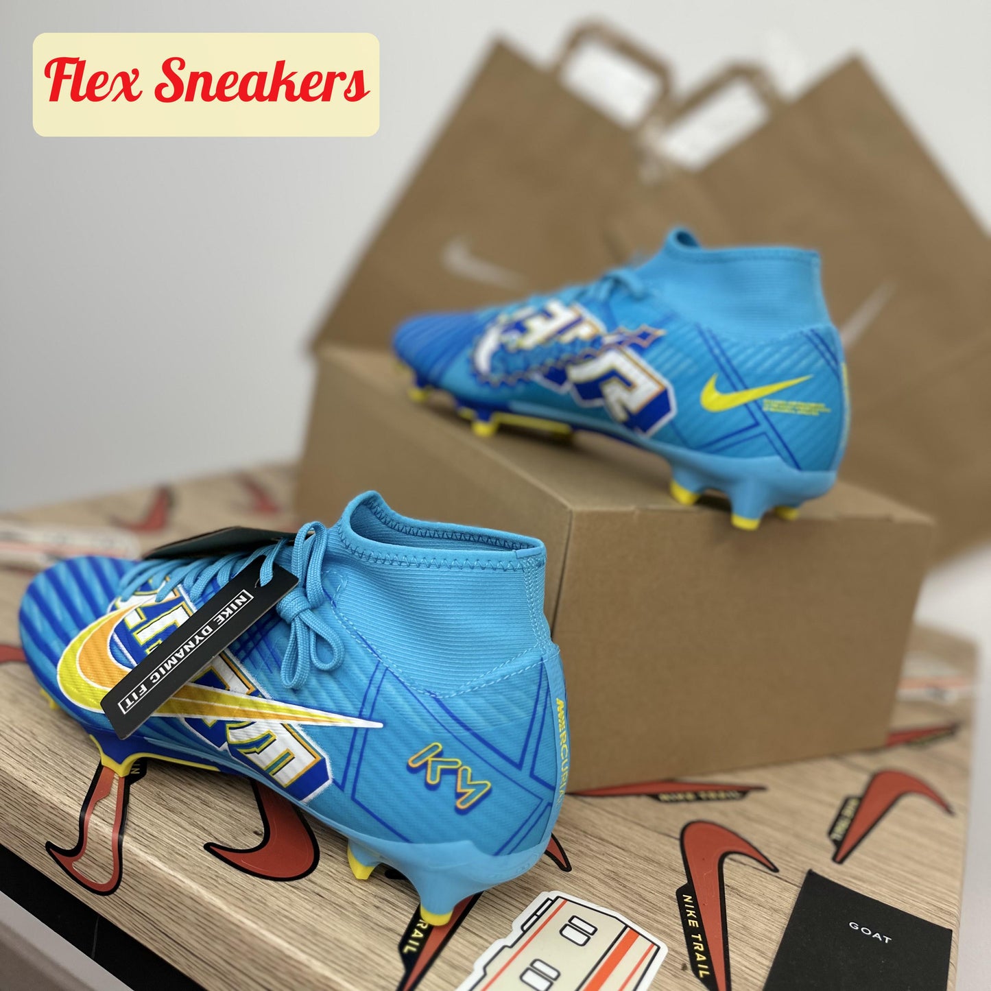 Zoom Superfly 9 Academy KM FG/MG Baltic/Blue