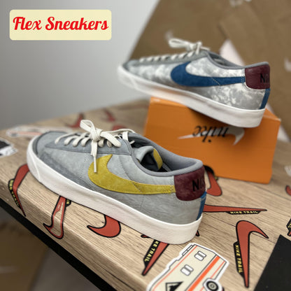 Blazer Low '77 Smoke-Grey/Dark-Citron