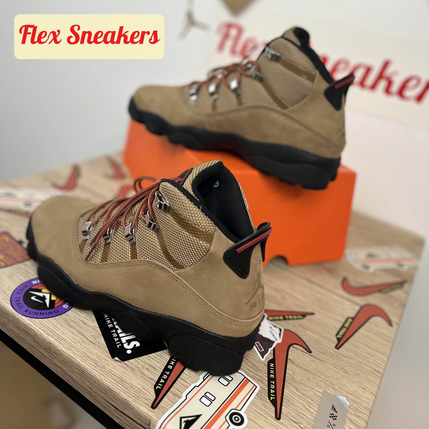 Jordan Winterized 6 Rings Brown