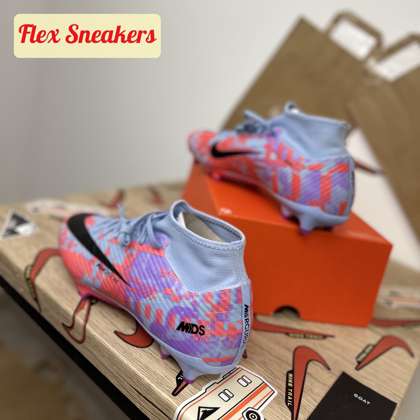 Zoom Superfly 9 MDS Academy FG/MG Blue/Pink