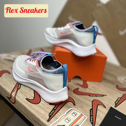 W Zoom Fly 4 White/Orange-Lilac