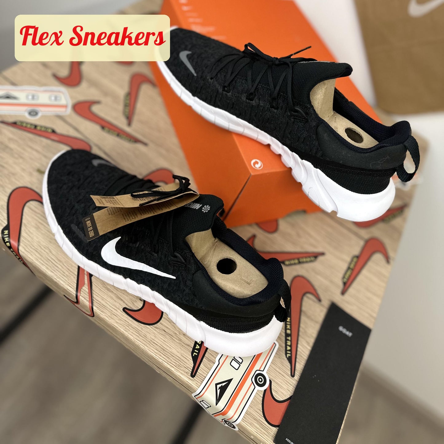 Free RN 5,0 Next Nature Black/White