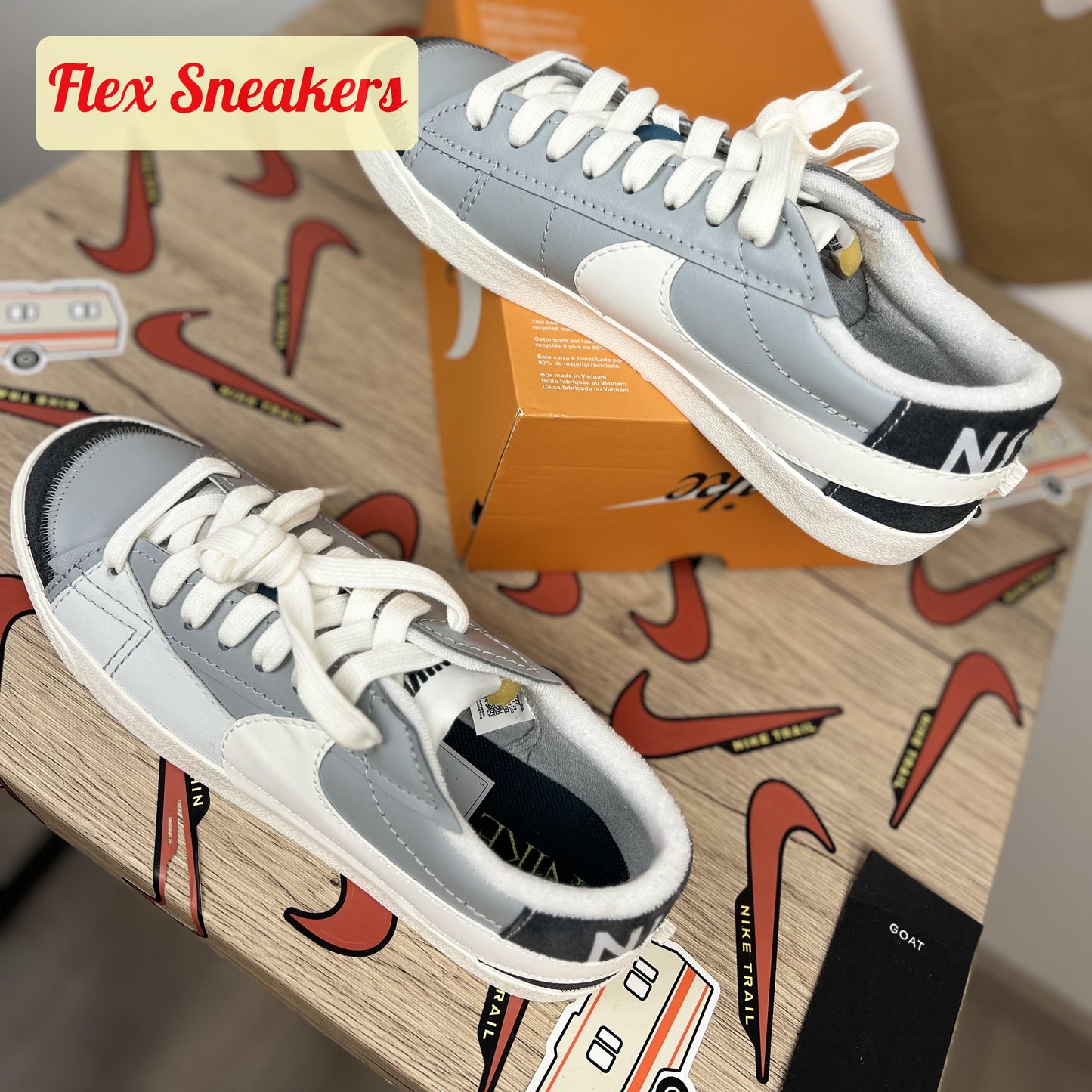 Blazer Low '77 Jumbo SE Smoke-Grey