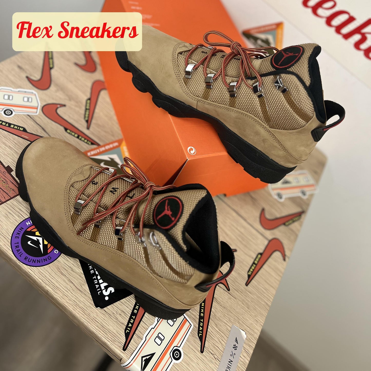 Jordan Winterized 6 Rings Brown