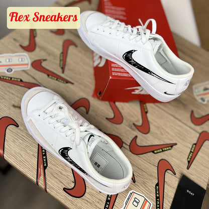 Blazer Low '77 GS White/Black