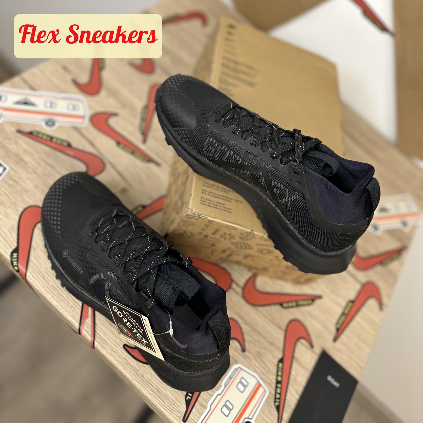 React Pegasus Trail 4 GTX Black