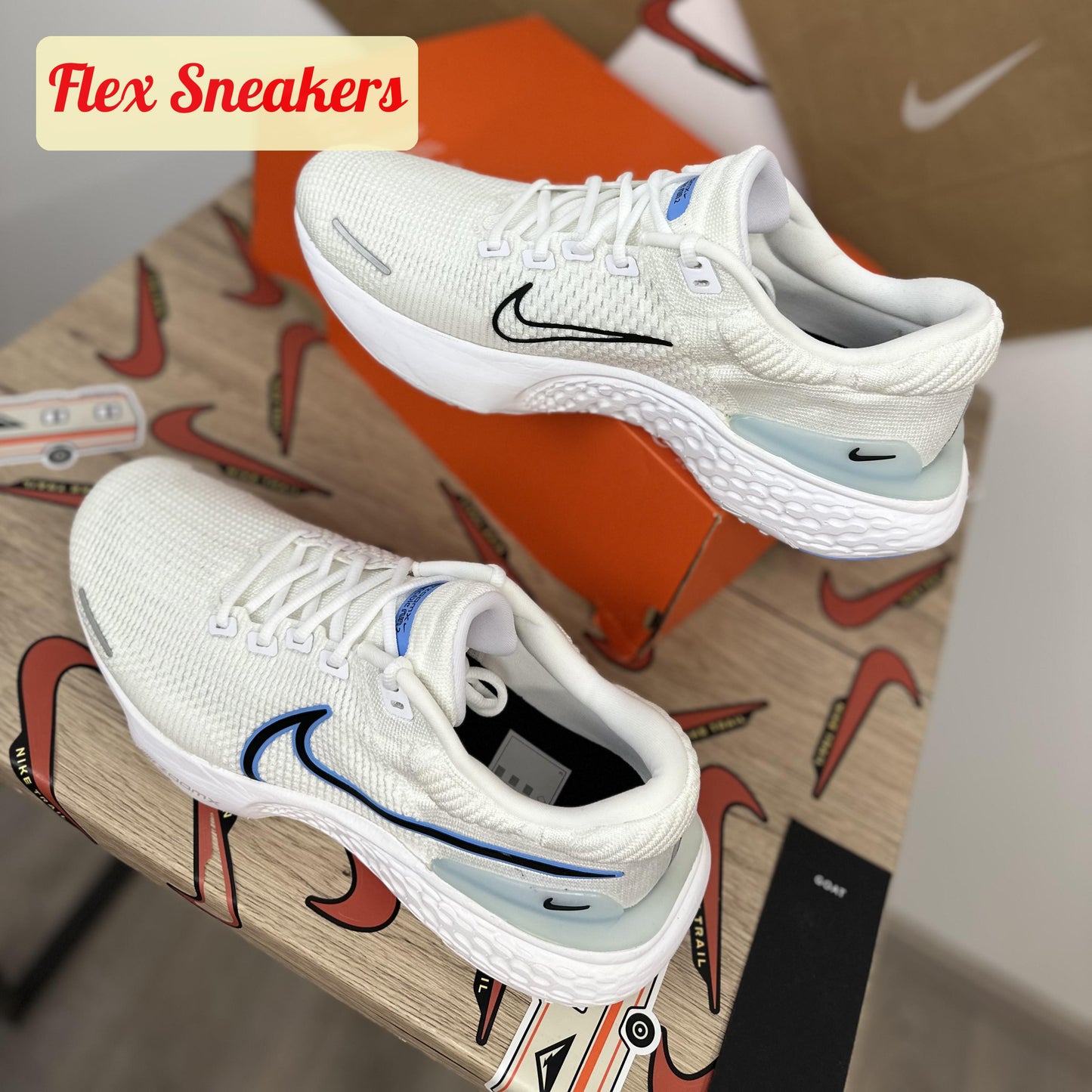 ZoomX Invincible Run FK 2 White/University-Blue