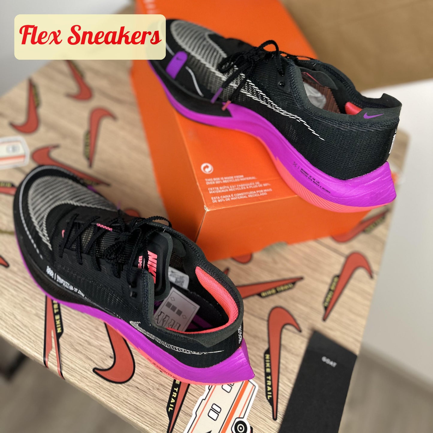 ZoomX Vaporfly Next% 2 Black/Flash-Crimson